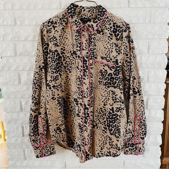 J. Crew Tops - J Crew Linen Blend Top